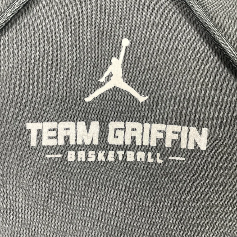 Jordan Team Griffin Basketball Hoodie Mens Medium Gray Blake Griffin Jumpman